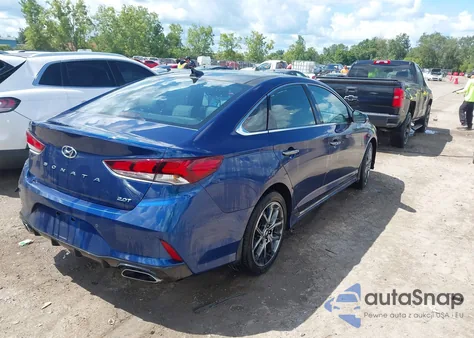 2019 Hyundai Sonata Limited 2.0T из США, поврежденный, VIN 5NPE34ABXKH819804